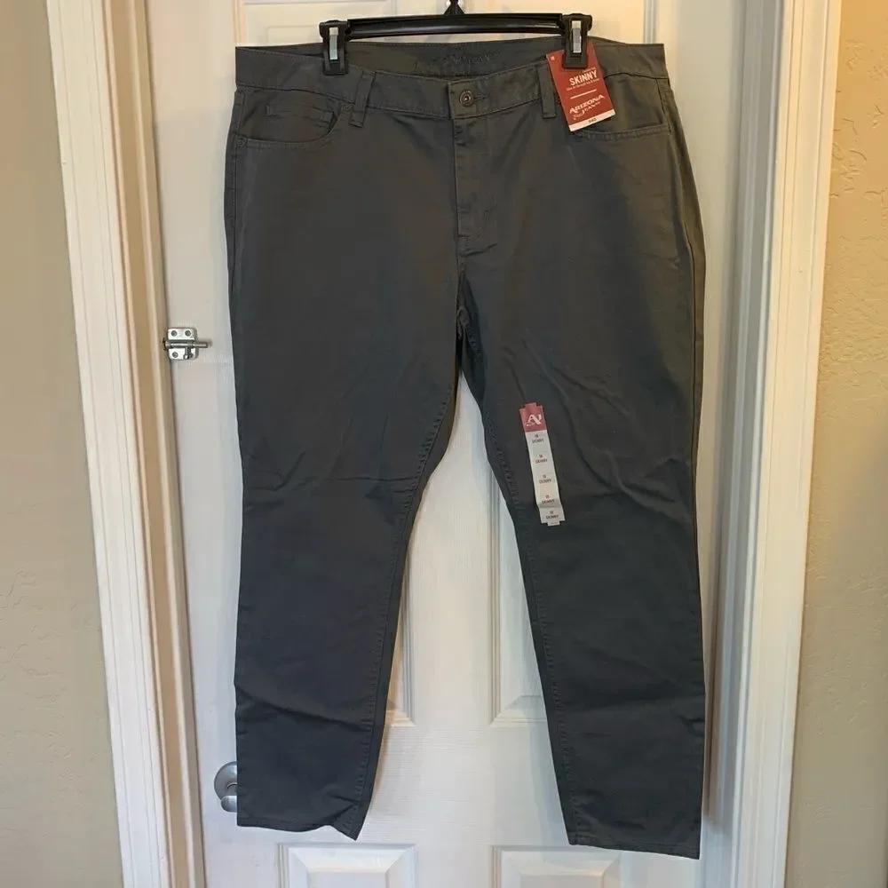 Arizona Gray Skinny Leg Jeans